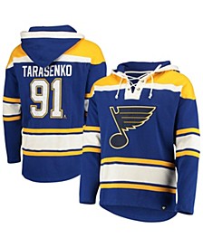 Men's Vladimir Tarasenko Blue St. Louis Blues Player Name and Number Lacer Pullover Hoodie
