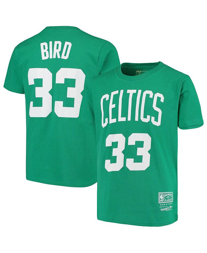 Men's Boston Celtics Mitchell & Ness White/Kelly Green Hardwood