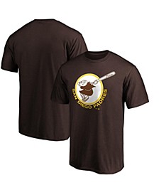 Men's Brown San Diego Padres Cooperstown Collection Forbes Team T-shirt