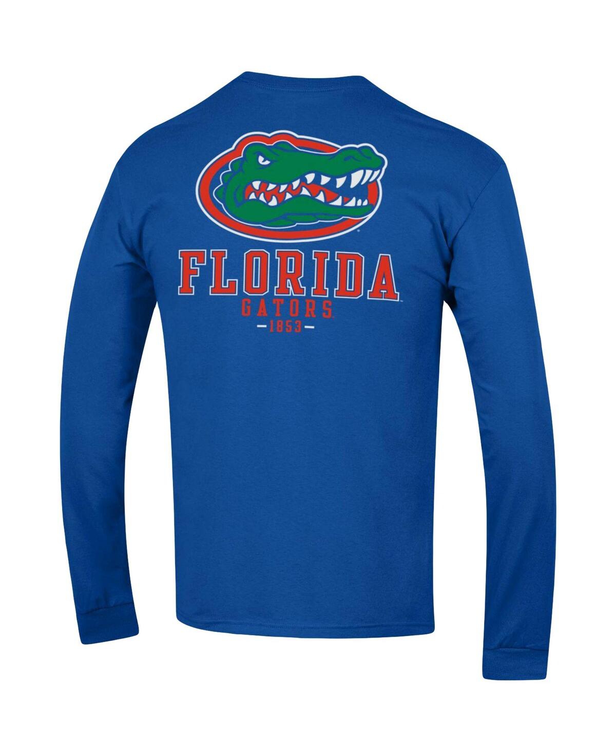 Men'sFlorida Gators Team Stack Long Sleeve T-shirt - Royal