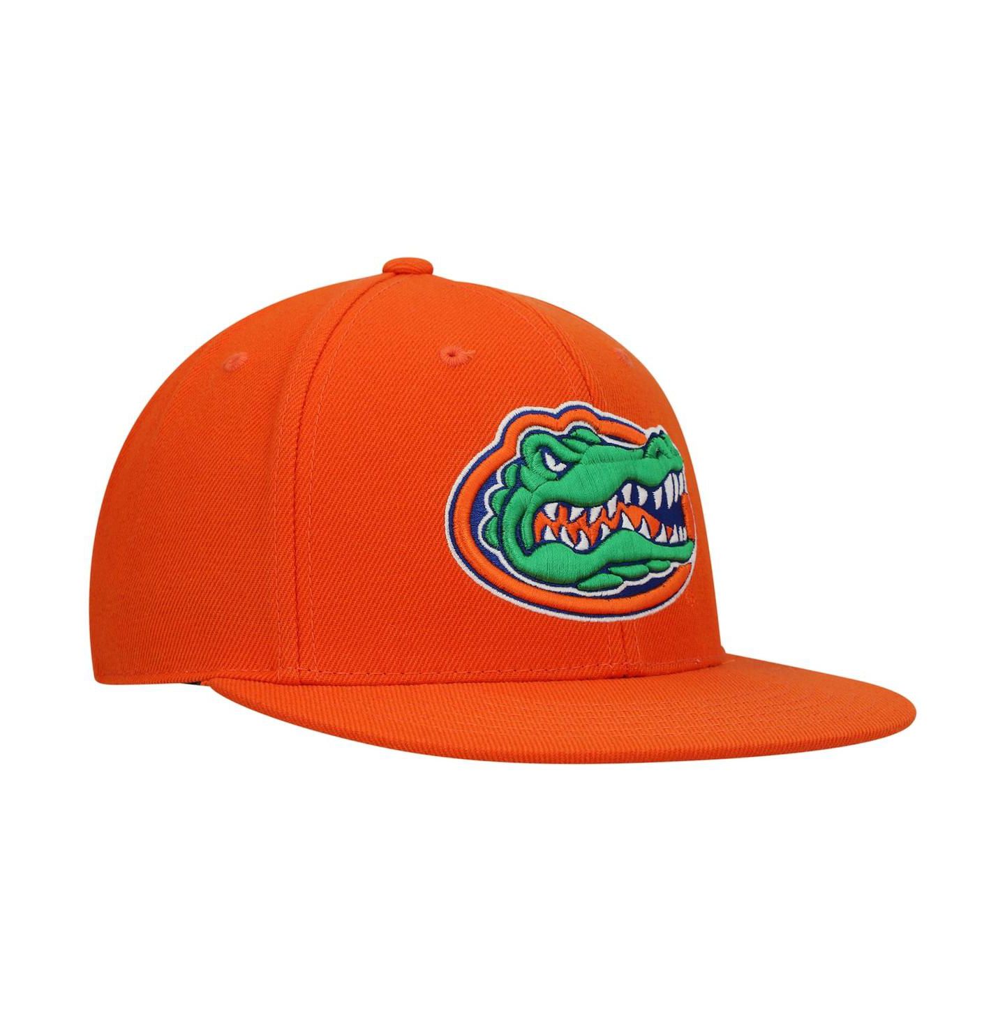 Мужская кепка Top of the World Orange Florida Gators Team Color Fitted Hat — фото 2
