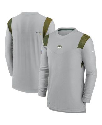 Green Bay Packers Nike Slub Fashion Long Sleeve T-Shirt - Heather Green