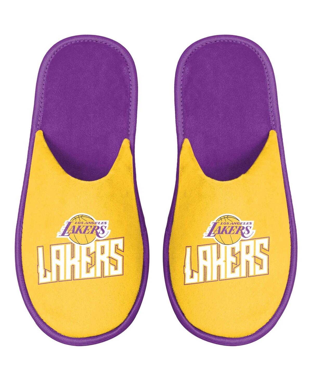 Men's Los Angeles Lakers Scuff Slide Slippers - Yellow