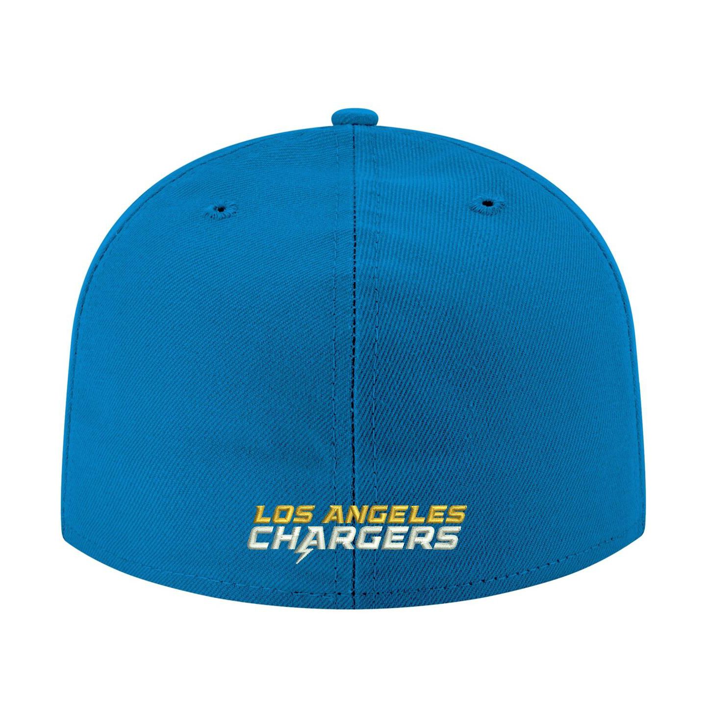 Мужская бейсболка New Era Los Angeles Chargers Omaha 59FIFTY Fitted, Powder Blue — фото 3