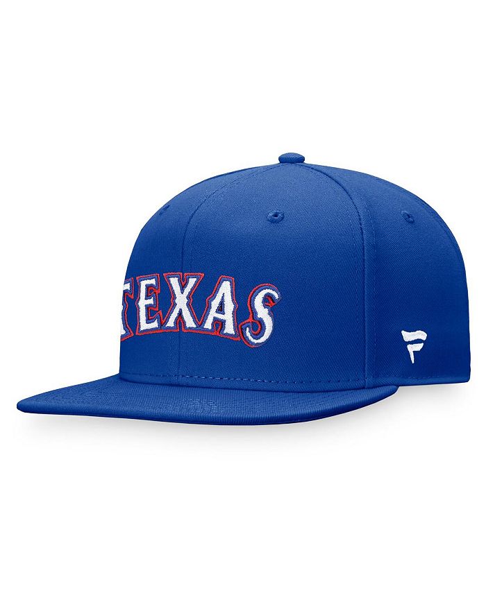 Men's Texas Rangers Fanatics Branded Royal Personalized