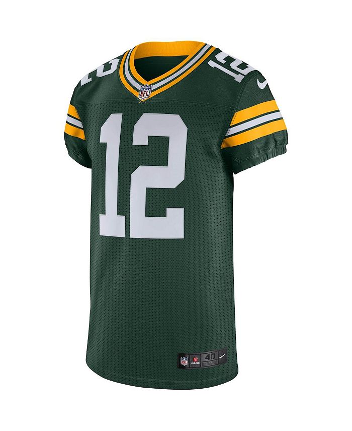 Nike Men's Aaron Rodgers White Green Bay Packers Classic Elite Player  Jersey - Macy's