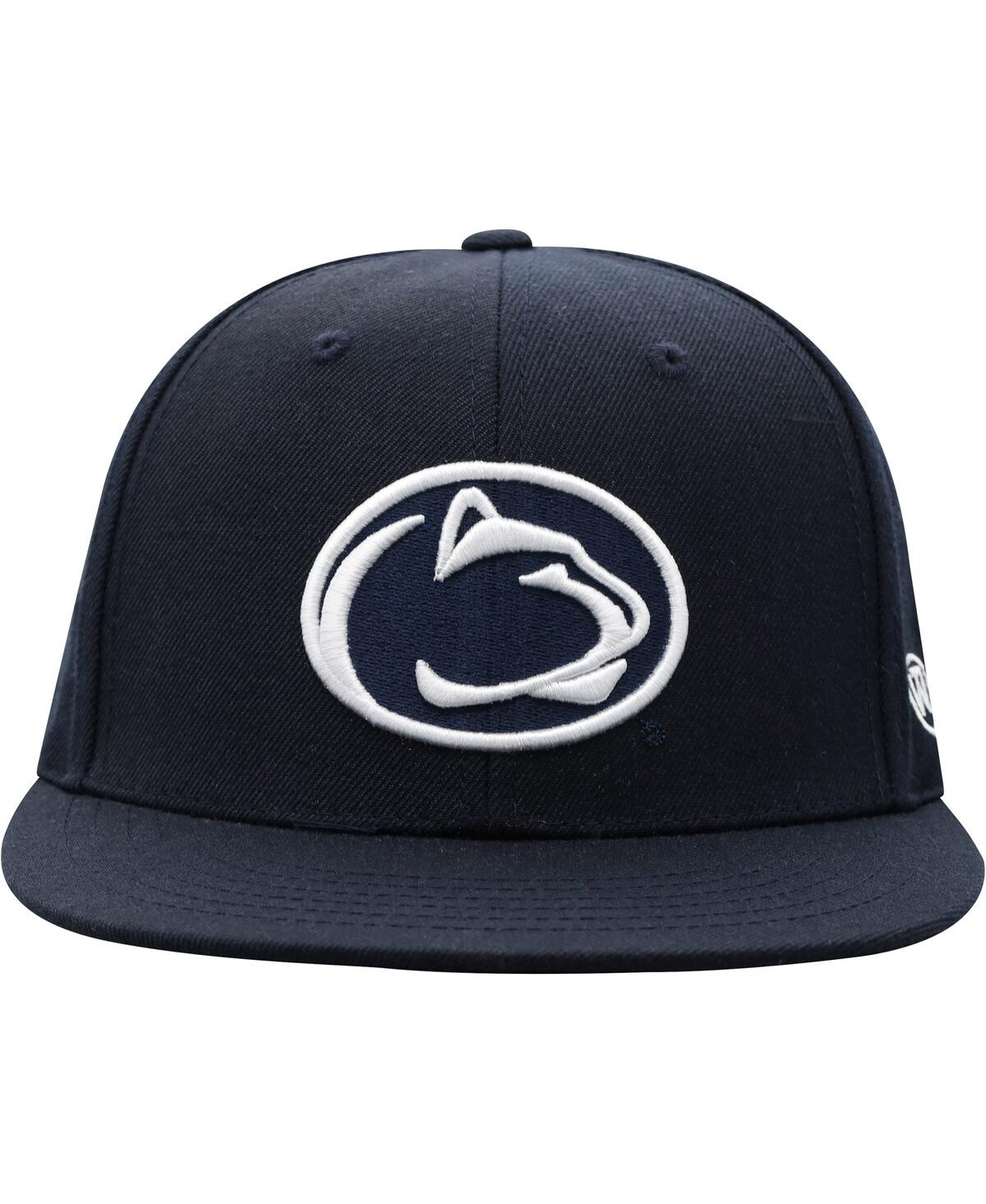 Men'sPenn State Nittany Lions Team Color Fitted Hat - Navy