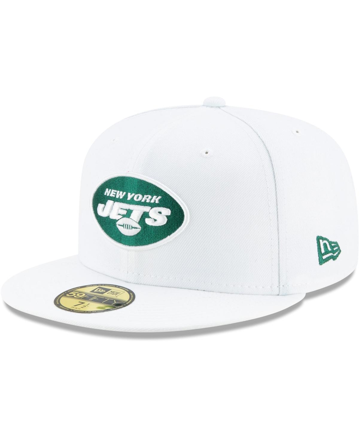Men'sNew York Jets Omaha 59FIFTY Fitted Hat - White