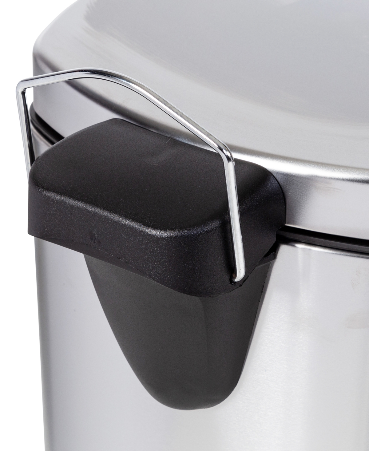 Shop Honey Can Do 50-liter Square Stainless Steel Step Trash Can With Soft-close Lid In Silver