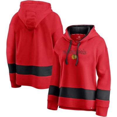 Fanatics - Women's Chicago Blackhawks Colors of Pride Colorblock Pullover Hoodie