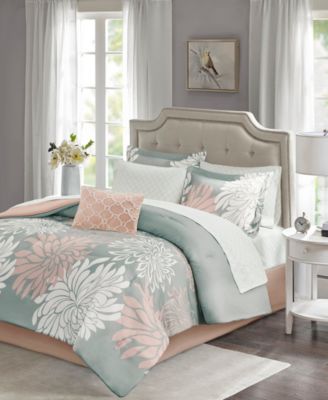 Maible Reversible Cotton 7-Pc. Comforter Set, Twin