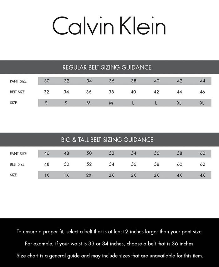 Calvin Klein Men's Micro Logo Strap Reversible Casual Belt - Macy's