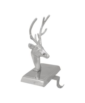 8" Shiny Deer Head Christmas Stocking Holder