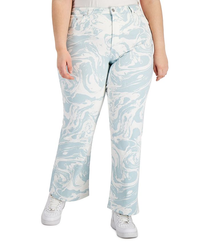 Tinseltown Trendy Plus Size WideLeg Jeans Macy's