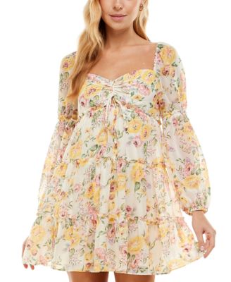 macys babydoll dress