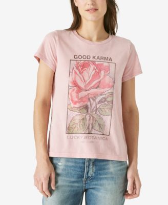 Lucky Brand - Good Karma Classic Crewneck T-Shirt
