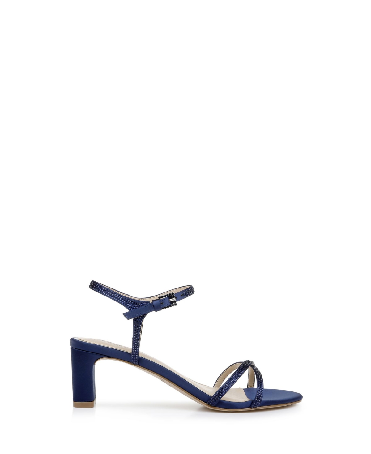 Jewel Badgley Mischka Women's Omari Ii Evening Sandals -Satin