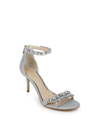 macys shoes silver sandals