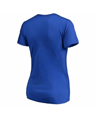 Women's Joel Embiid Royal Philadelphia 76ers Notable T-shirt