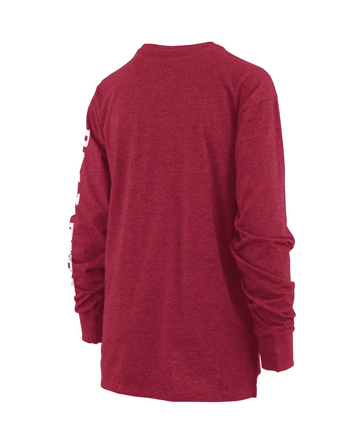 Women'sAlabamaTide Plus Size Two-Hit Canyon Long Sleeve T-shirt - Crimson