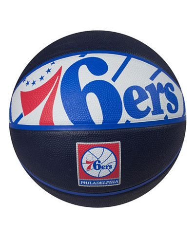 Spalding Philadelphia 76ers Size 7 Courtside Basketball