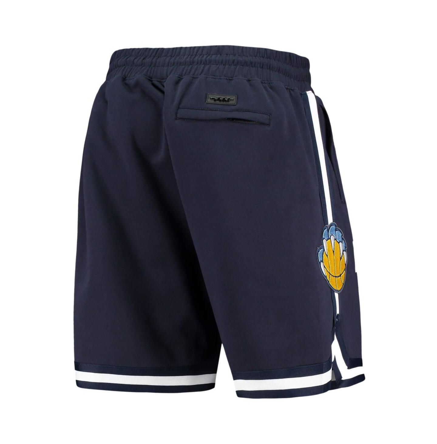 Мужские шорты Pro Standard Ja Morant Navy Memphis Grizzlies Team Player — фото 2