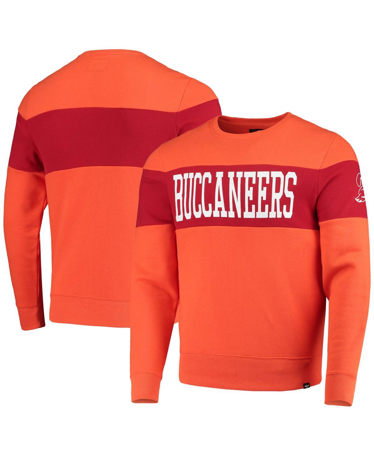 47 Brand Men's Orange Tampa Bay Buccaneers Interstate Throwback Sweatshirt