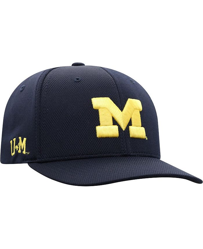 Top of the World Men's Navy Michigan Wolverines Reflex Logo Flex Hat ...