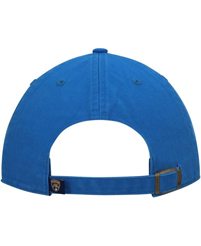 '47 Brand Men's Blue Florida Panthers Team Clean Up Adjustable Hat - Macy's