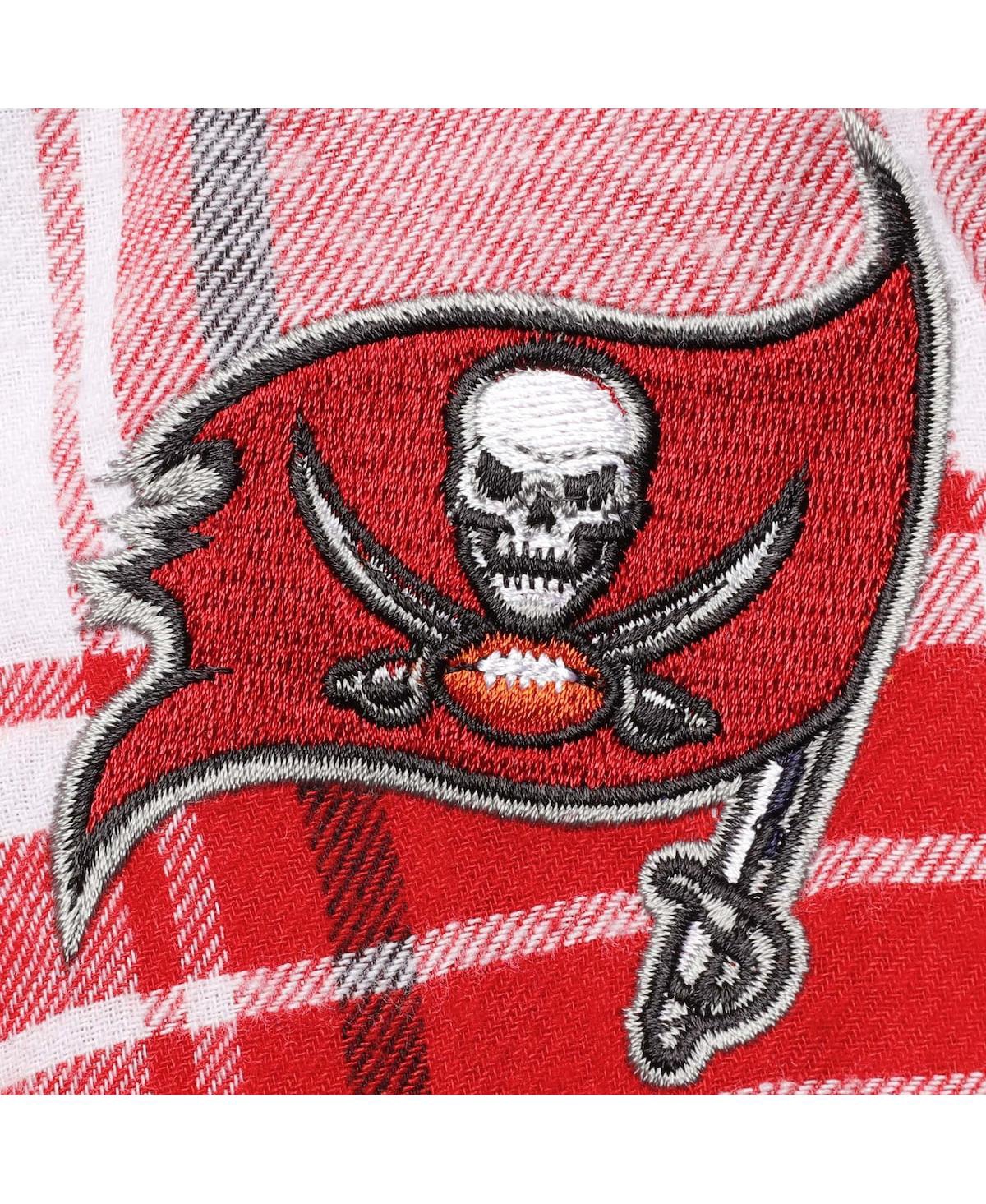 Concepts Sport Women's Red, Black Tampa Bay Buccaneers Accolade Flannel Pants In Red,black