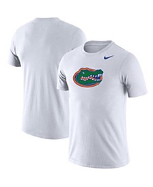 Men's White Florida Gators School Logo Legend Performance T-shirt