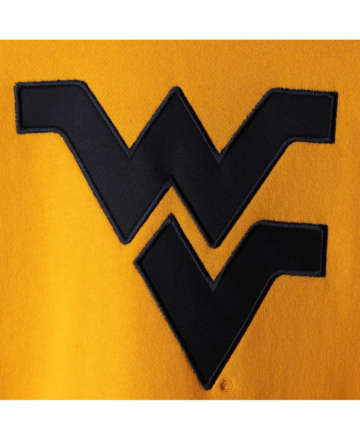 Big BoysWest Virginia Mountaineers Big Logo Pullover Hoodie - Gold