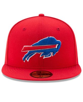 Men's Red Buffalo Bills Omaha 59FIFTY Fitted Hat