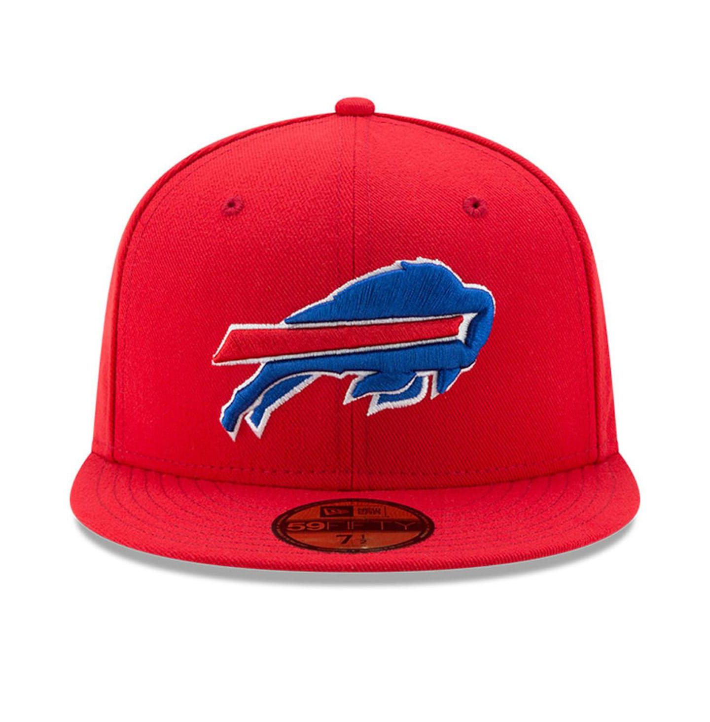 Мужская бейсболка New Era Buffalo Bills Omaha 59FIFTY Fitted, Red — фото 5