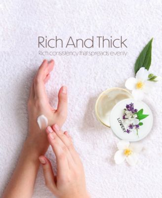 Lavender Scented Whipped Body Butter, Bath and Body Care Cream, 170ml