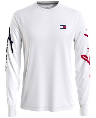 Tommy Hilfiger Original Logo Flag T-Shirt -White