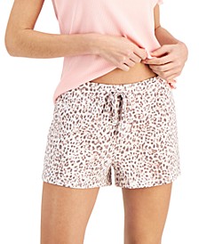 Super Soft Printed Pajama Shorts, Created for Macy's