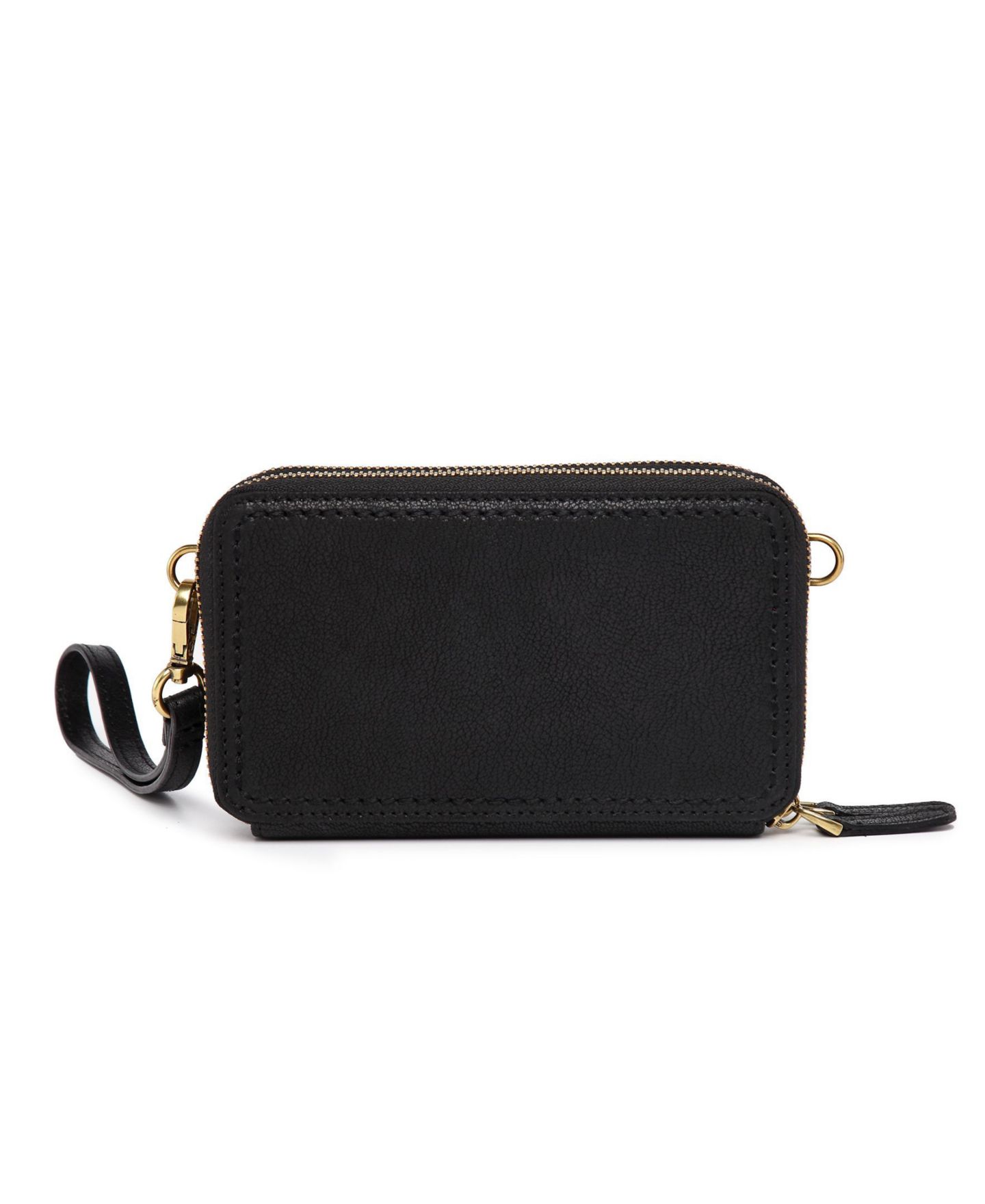 Женский кошелёк OLD TREND Northwood Mini Leather Crossbody Wallet, цвет: Чёрный — фото 5
