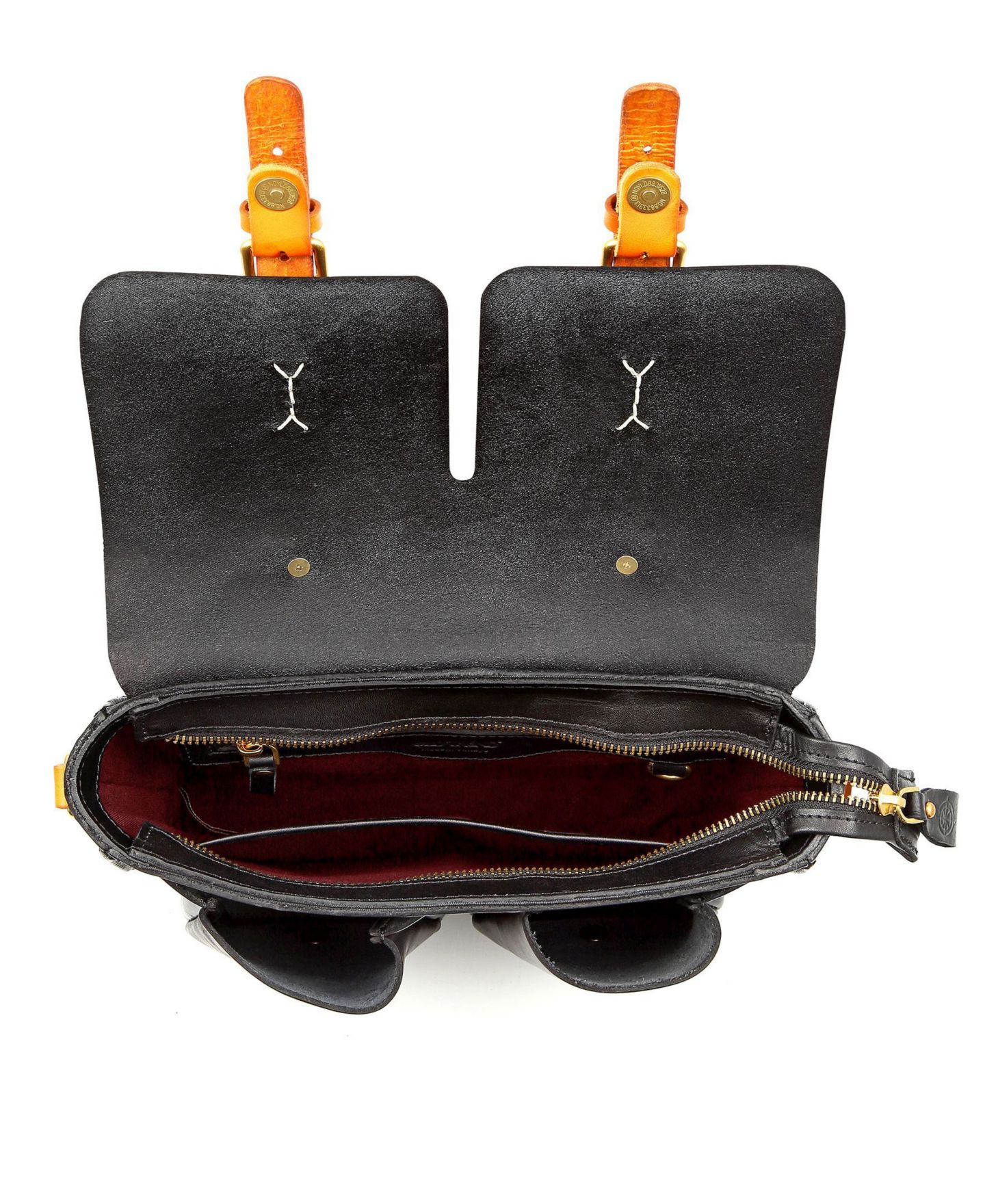 Женская сумка OLD TREND Genuine Leather Speedwell Satchel, цвет: Чёрный — фото 3