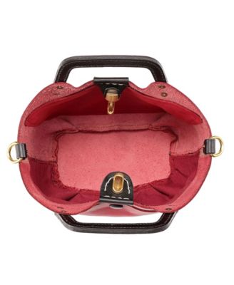 Women's Genuine Leather Sprout Land Mini Tote Bag