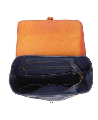 Women's Genuine Leather Prism Backpack