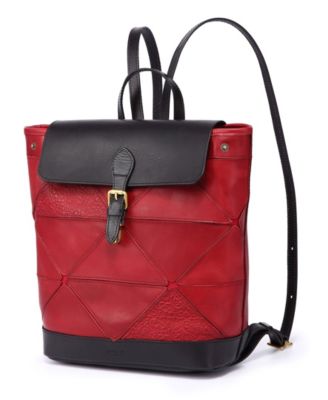 Women's Genuine Leather Prism Backpack