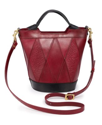 Primrose Mini Leather Crossbody Tote Bag
