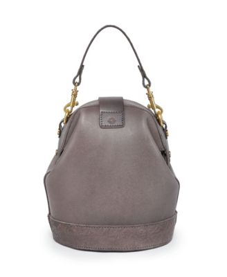 Doctor Mini Leather Bucket Crossbody Bag
