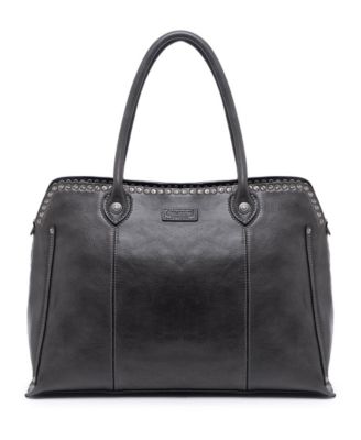 Soul Stud Large Leather Satchel Bag