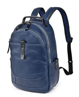 Sun-Wing Small Leather Backpack