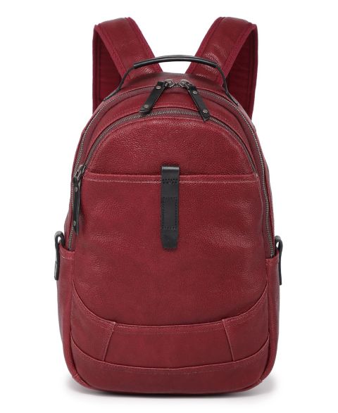 Рюкзак OLD TREND Sun-Wing Small Leather, цвет: Бордовый