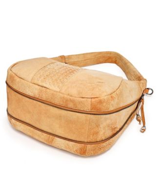 Women's Genuine Leather Dorado Expandable Hobo Bag