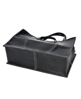 Women's Genuine Leather Rose All-day Tote Bag