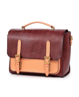 Women's Genuine Leather Alder Brief Bag
